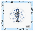 Toile Blue and White Nutcracker