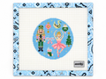 Stitch Arden Gray's Pastel Nutcracker Round needlepoint canvas, a 5 x 5-inch design on 18 mesh. Shop Fair Isle Needleworks. Threads sold separately.