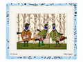 Stitch a classic field scene with The Pheasant Shoot needlepoint canvas. 18 mesh, 11.75” x 9.25”. Threads not included.