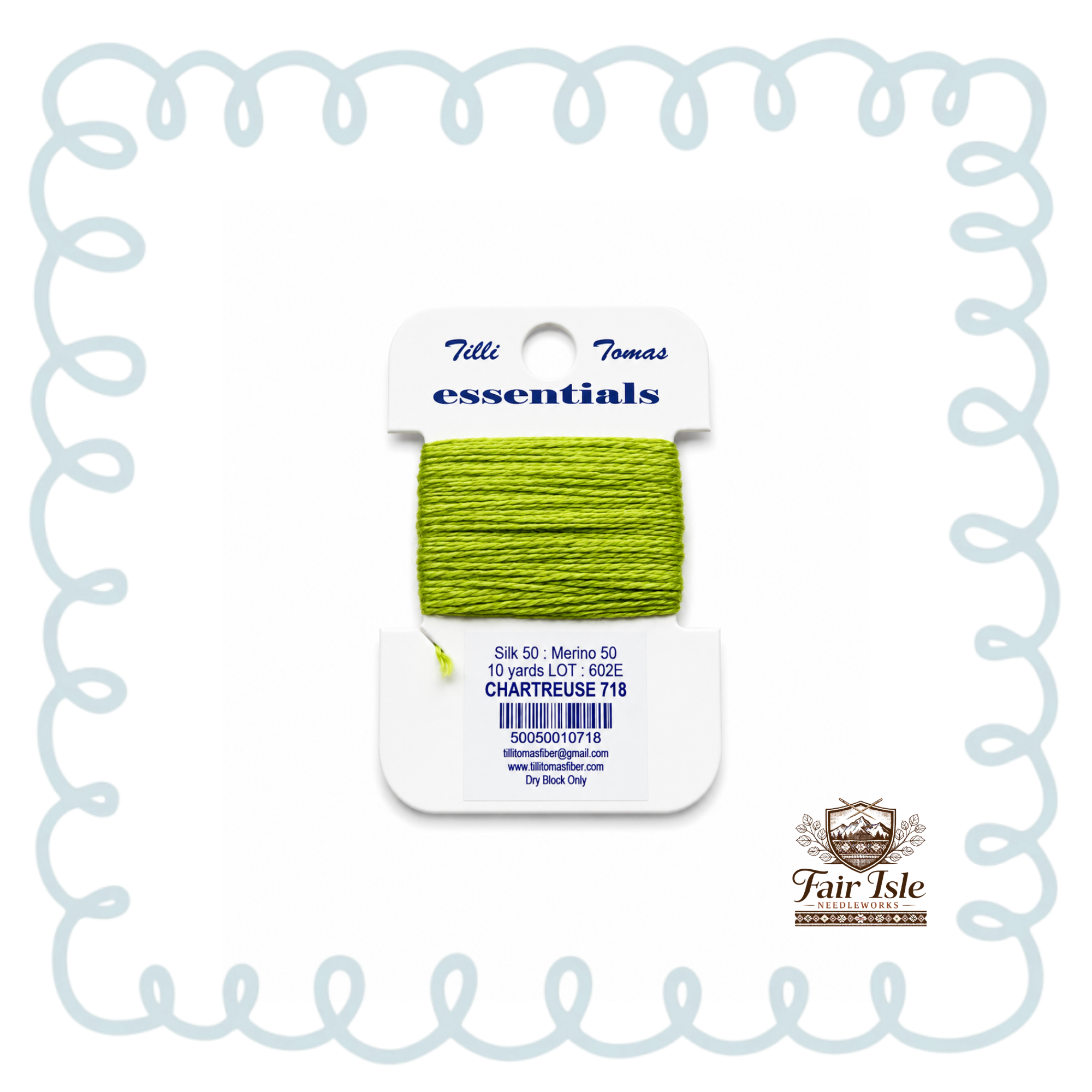 Tilli Tomas Essentials 718 Chartreuse
