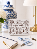 Fair Isle Needleworks Toile Magnetic Tin