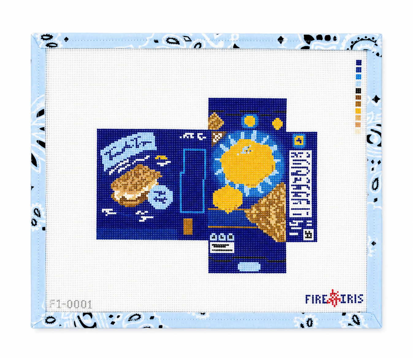 3D Graham Cracker Box