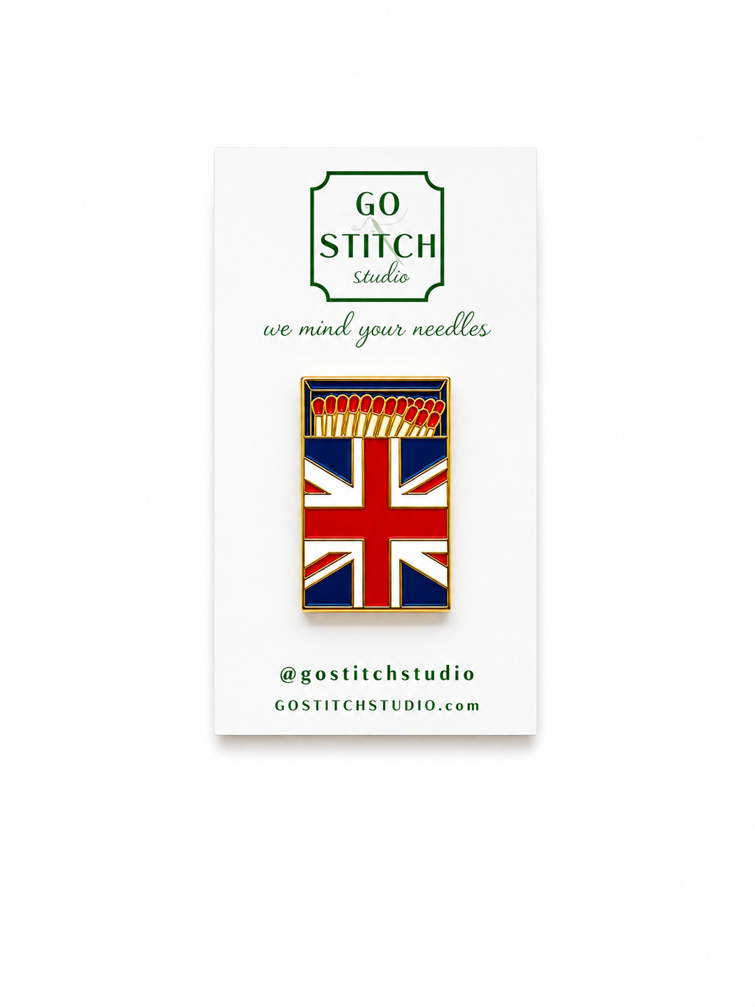 British Flag Matchbox