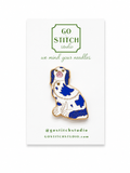 Chinosserie Dog Needleminder
