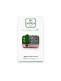 Pink and Green Sardine Can Needleminder