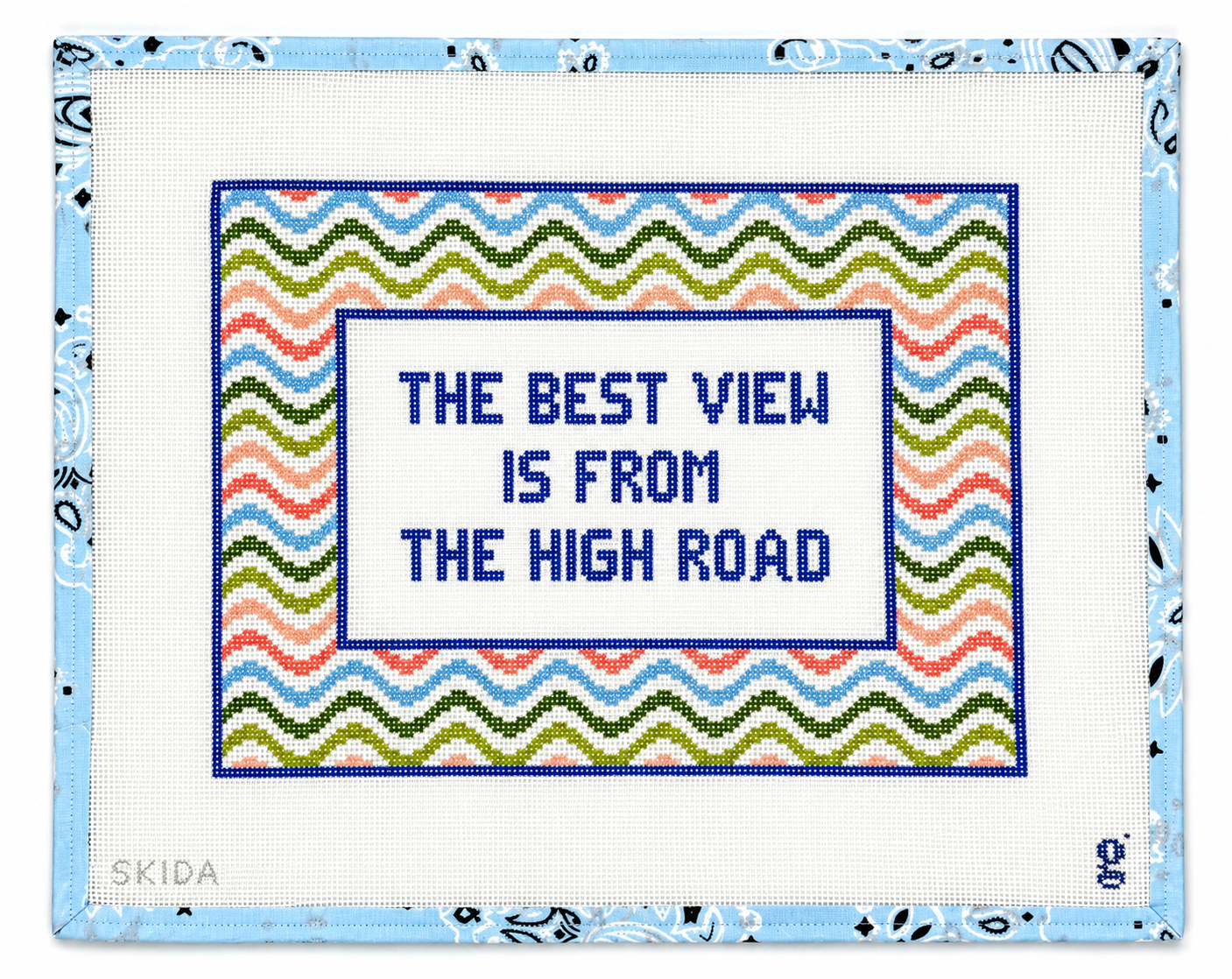 The Best View Canvas