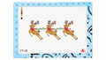 Shop Santa's Reindeer by goodpoint, an 18 mesh needlepoint canvas with a 6.5" x 2.5" design for your holiday stitching. Threads not included.