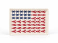 Americana Summer Lobster and Crab Flag Trinket Tray