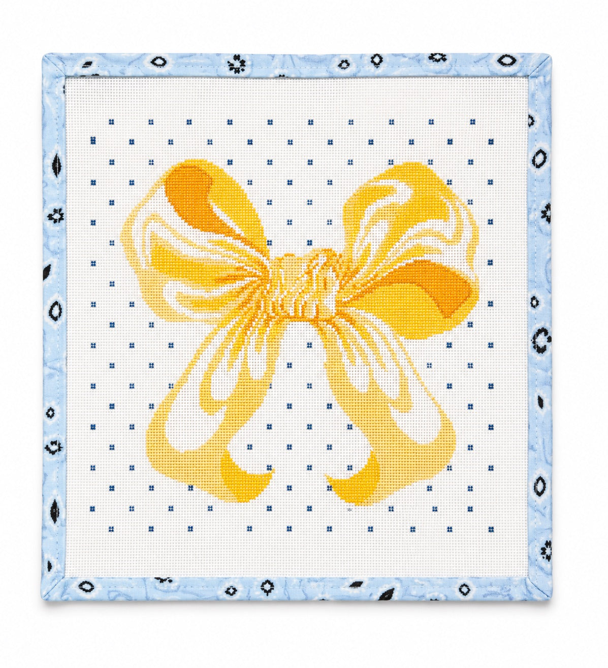Yellow Bow Canvas