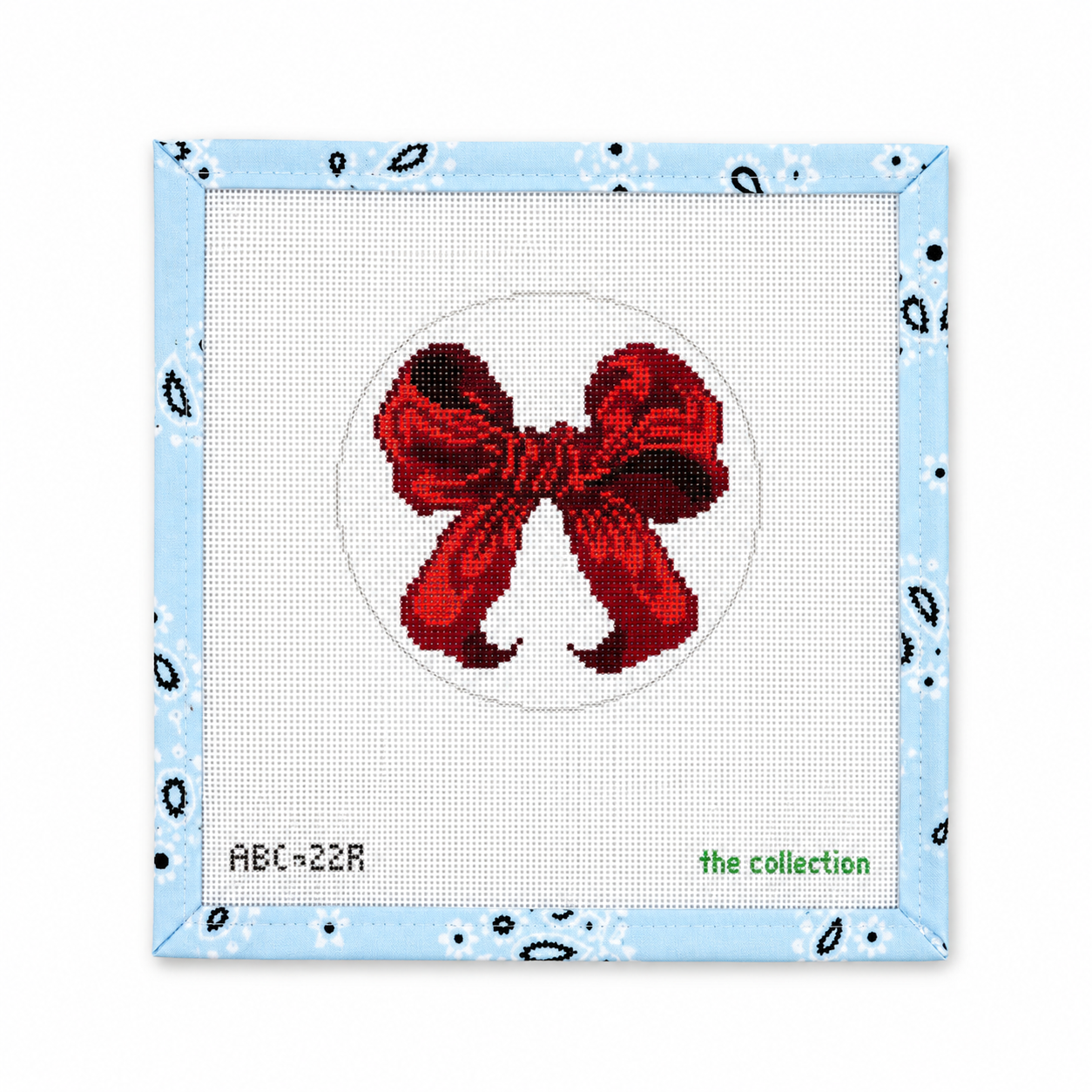The Collection KB23A Red Bow Round