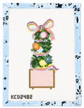 Easter Monogramable Topiary