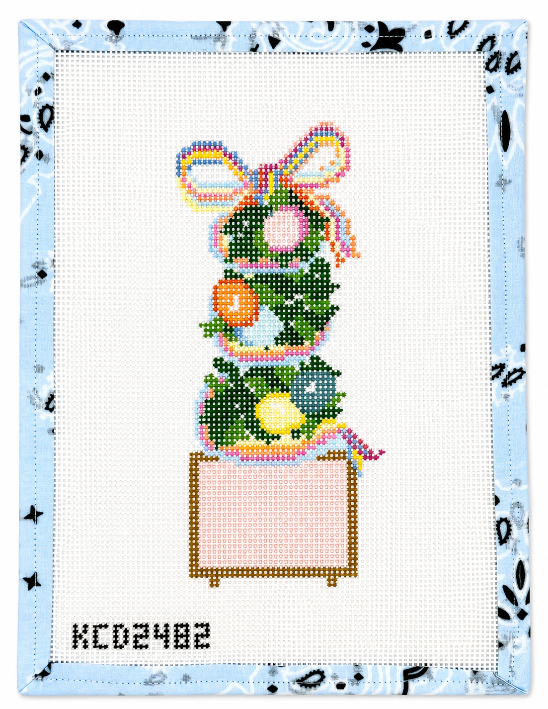 Easter Monogramable Topiary