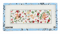 Stitch-printed on 13 mesh mono canvas, this Christmas mouse bolster needlepoint canvas has a 13” x 4½” design on a 17” x 8½” canvas. Threads not included.