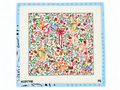 Stitch a festive forest scene with this Woodland Christmas Animal square needlepoint canvas. 12” x 12” design on 13 mesh (16” x 16” overall). Threads not included.