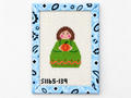 Shop the Stitch It's Pumpkin Angel hand-painted needlepoint canvas by KCN Designers. 13 mesh, 2.25" x 3". Subtle variations may occur. Thread sold separately.