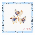 12 Days Of Christmas - Three French Hens Hand Painted Needlepoint Canvas