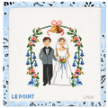 Vintage Cake Topper - 13 mesh