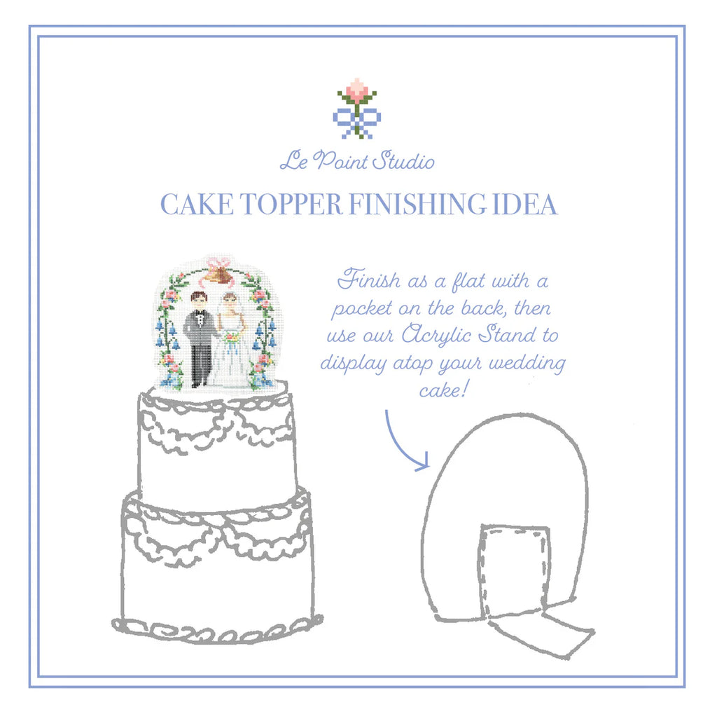 Vintage Cake Topper - 13 mesh