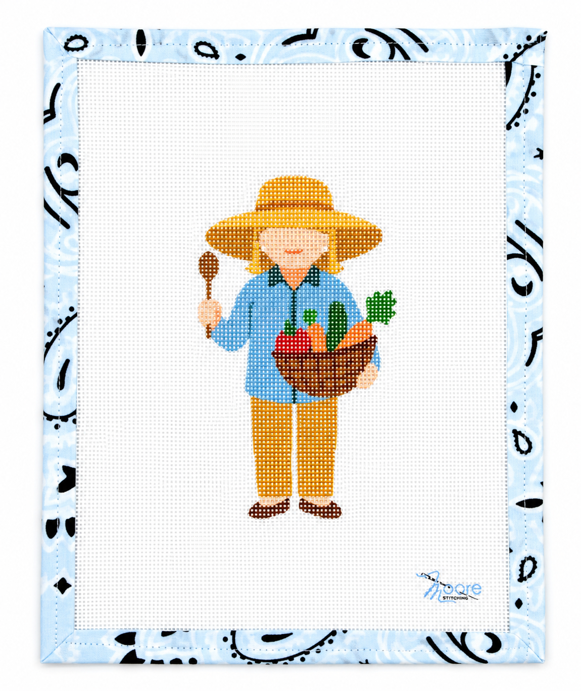 Martha Needlepoint Canvas