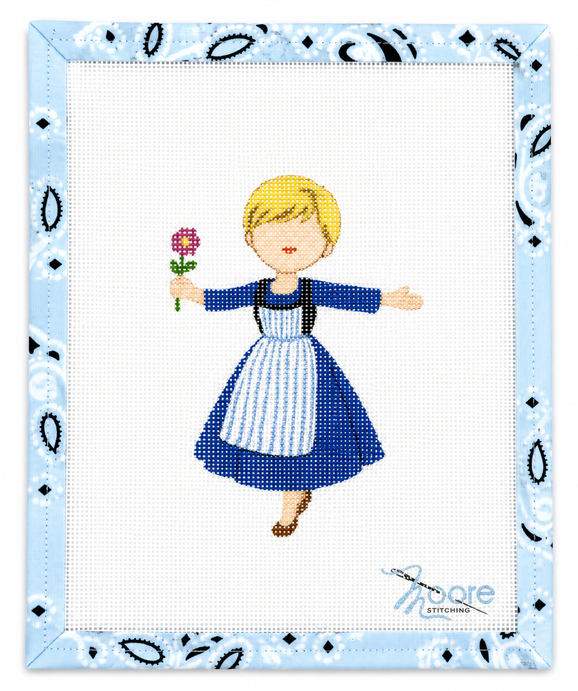 The Hills Are Alive Needlepoint Canvas