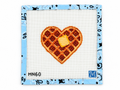 Shop I Love You a Waffle Lot by Maura Nolan Designs at Fair Isle Needleworks. An 18 mesh needlepoint canvas. Threads not included; not pre-stitched.
