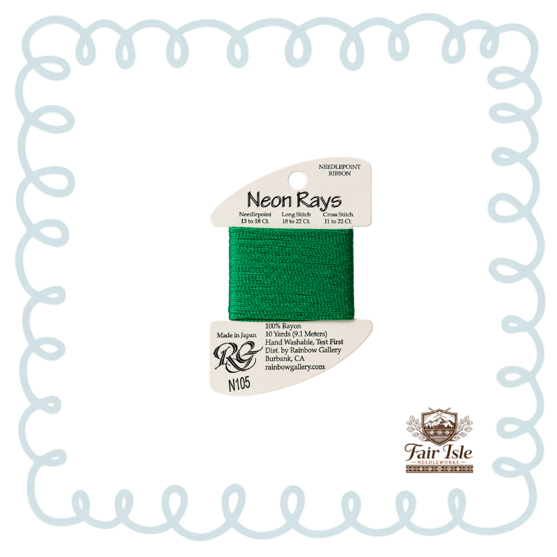 Rainbow Gallery N105 Christmas Green