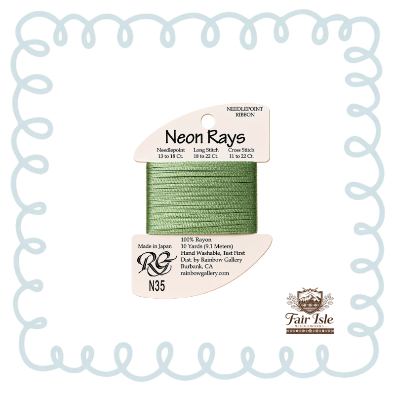 Rainbow Gallery Neon Rays N35