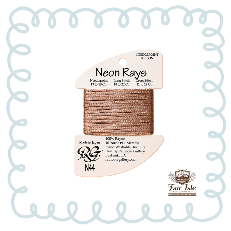 Rainbow Gallery N44 Lt Smoke Brown