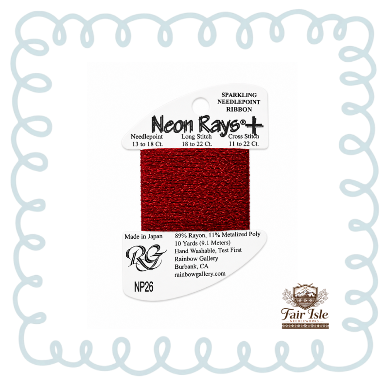 Rainbow Gallery NP26 Burgundy