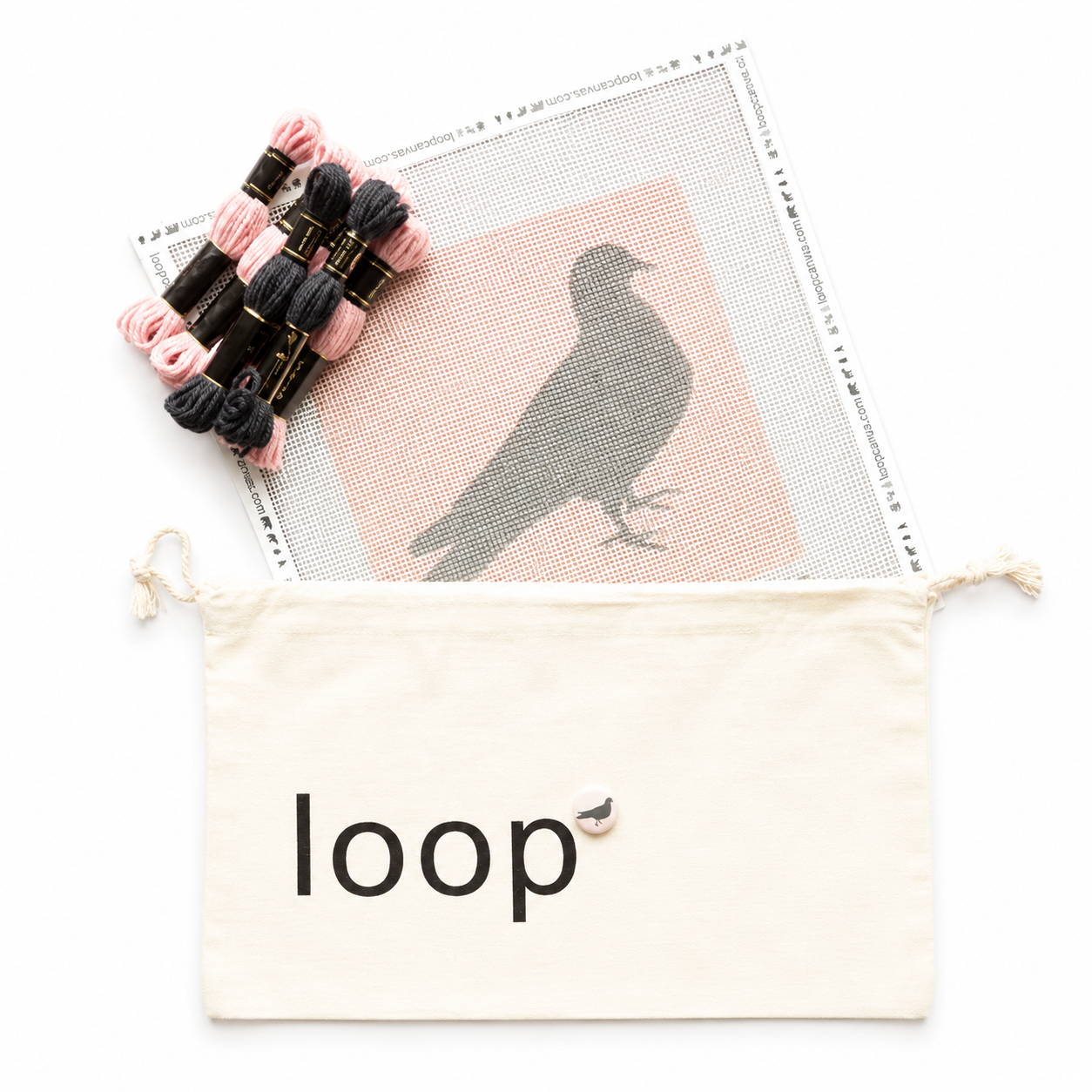 NYC Pigeon Needlepoint Kit