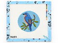 Stitch a cheerful bluebird with this 18 mesh needlepoint canvas by NeedlePaint. 8 x 8" canvas with a 4 x 4" design, great for ornaments. Shop now.