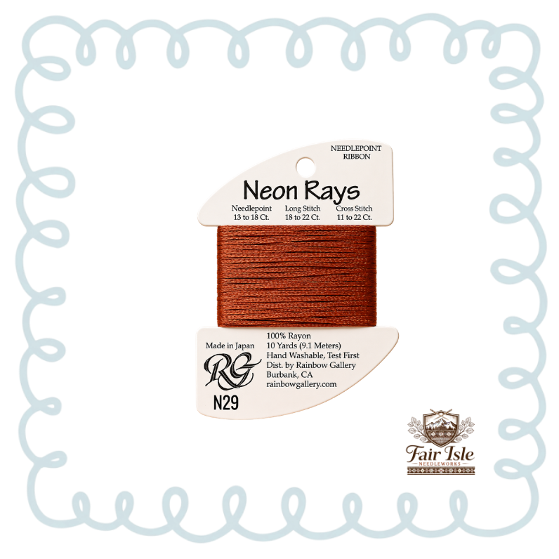 Rainbow Gallery N29 Rust