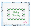 Sheep Baby Sleeping Sign