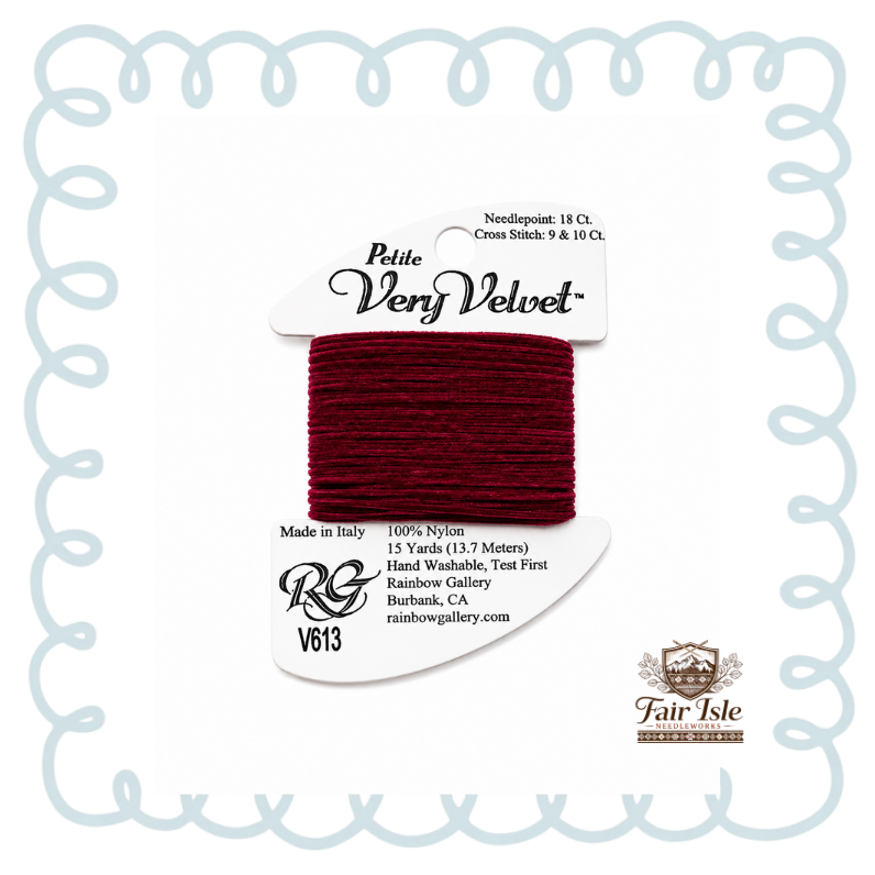 Rainbow Gallery 613 Burgundy