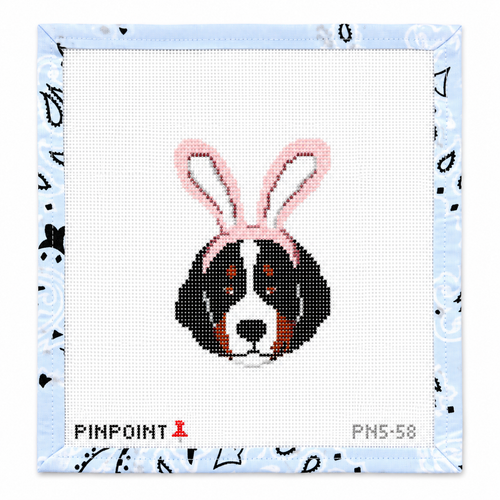 Easter Buddy - Berner hand-painted needlepoint canvas PinPoint