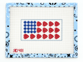 Stitch a festive flag cake with this 3 x 6" clutch insert needlepoint canvas by Rachel Donley on 18 mesh. A sweet patriotic project. Shop now.
