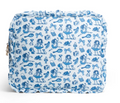 Shop the Eloise x Penny Linn collab large ruffle nylon project bag — 12"L x 6"W x 10"H. Keep your needlepoint projects organized in style. A functional and charming stitching accessory.