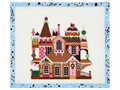 Bring storybook charm to your stitching with the Shelly Tribbey Designs C910 Christmas Manor needlepoint canvas on 18 mesh. Threads not included.