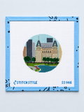Plaza Hotel Needlepoint Canvas
