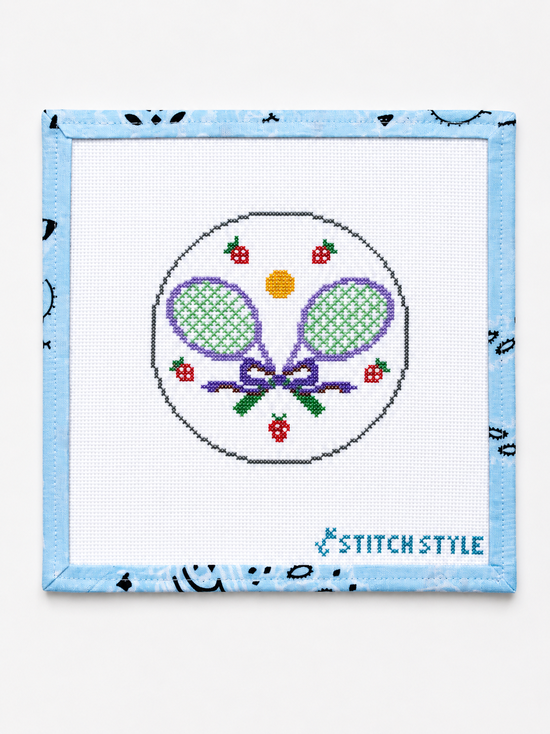 Stitch Style Wimbledon Tennis Racket