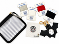 Stitch the Dracula Key Fob Self-Finish Kit by Tilli Tomas, featuring a bat-shaped key fob holder. A playful needlepoint project for your keys or tote.